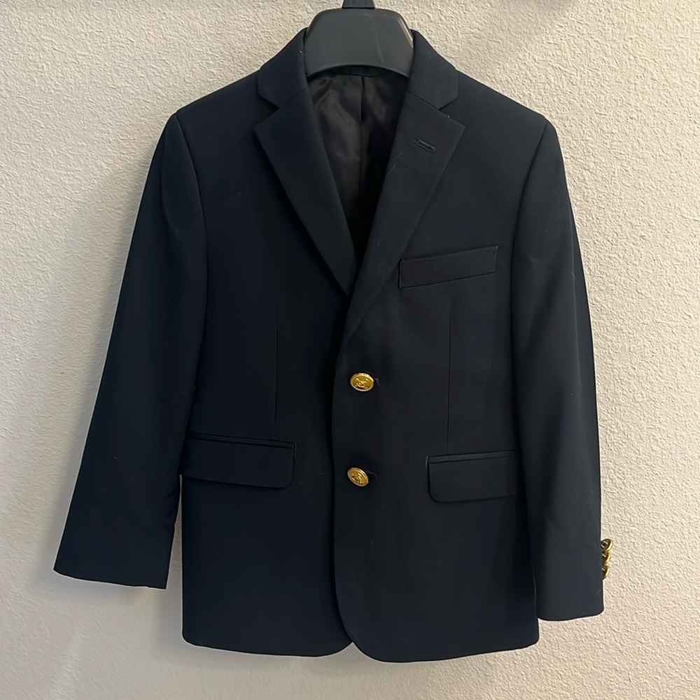 Ralph Lauren Boys size 7 navy blue sport blazer